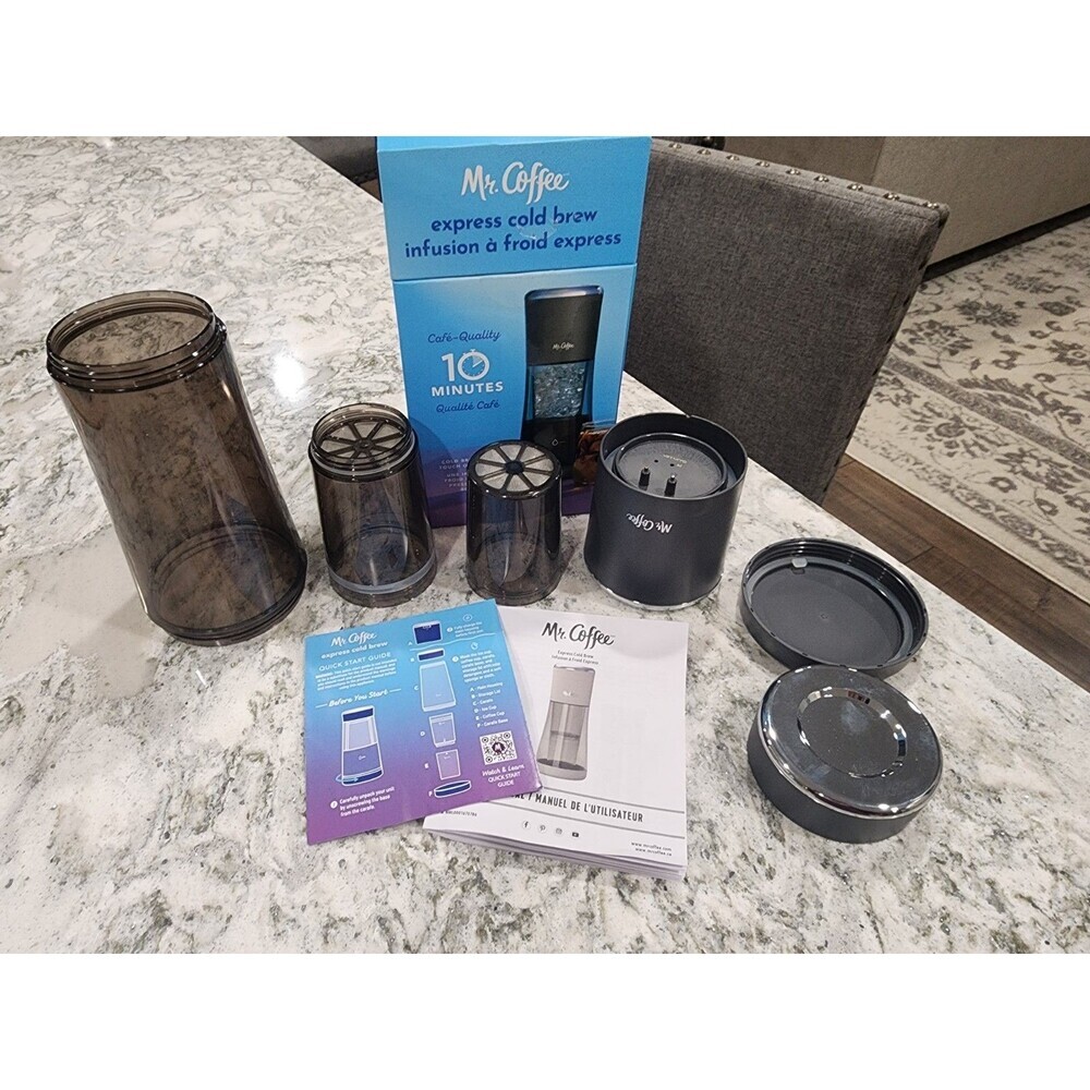 NEW Mr. Coffee Express Cold Brew 10 Minutes Detachable Carafe PLEASE READ INFO - Picture 2 of 5